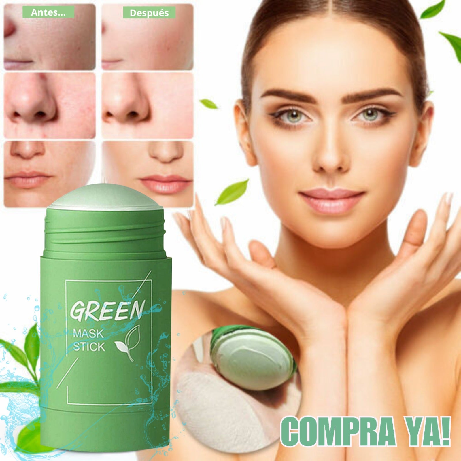 Mascarilla de té verde