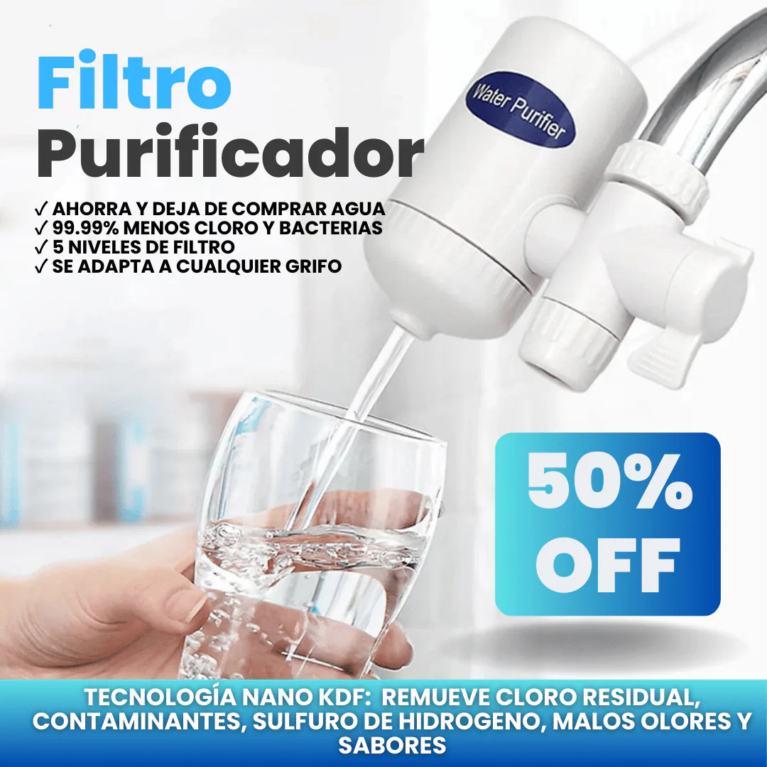 FILTRO PURIFICADOR DE AGUA