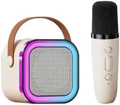 MINI PARLANTE CON MICROFONO USB RGB